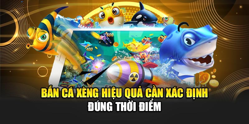 Bắn cá xèng hiệu quả cần xác định đúng thời điểm