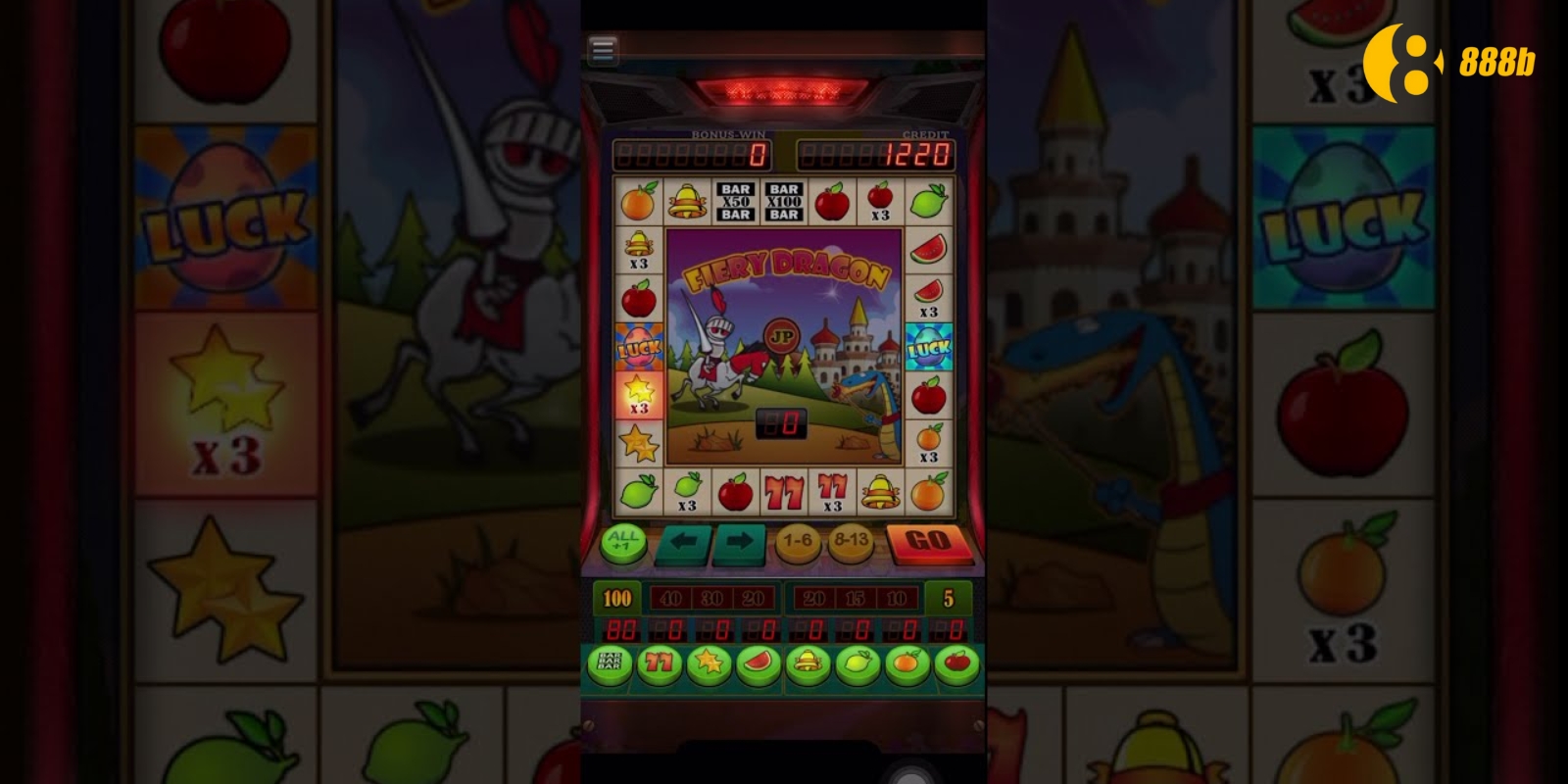 Tổng quan về game xèng hoa quả 888B